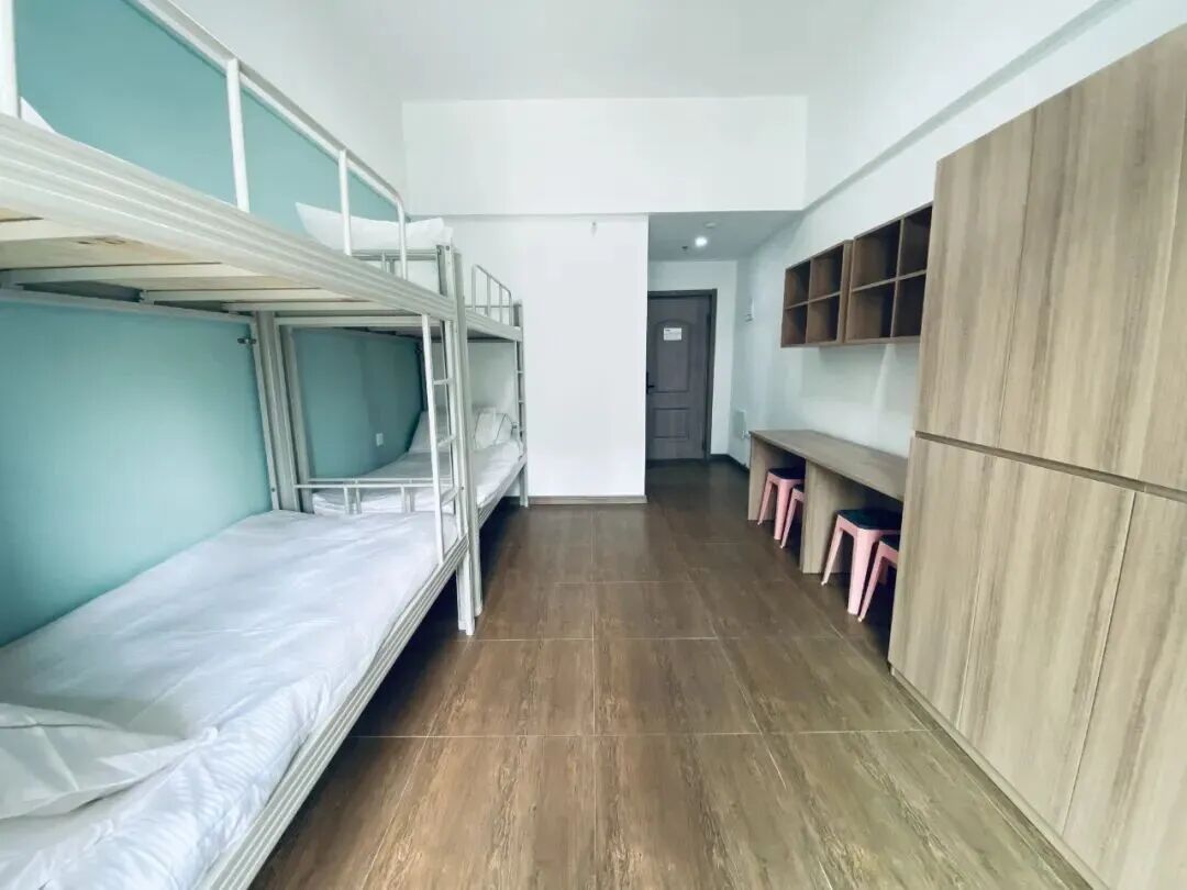 Living area in the residency space